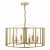 Myka 6 Light Pendant Brushed Bronze