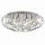 Riya 8lt Flush Crystal & Polished Chrome