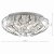 Riya 8lt Flush Crystal & Polished Chrome