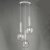 Eifel 3lt Cluster Pendant Clear & Polished Chrome