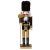 Three Kings Black & Gold Nutcracker Large - Assorted