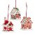 Three Kings Resin Gingerbread HomeStyle Pendant - Assorted