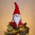 Three Kings Seasonal Plush Decor GrooviKert Tree Topper - Red