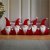 Three Kings Seasonal Plush Decor GrooviKert Draught Excluder - Red