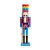 Three Kings Rainbow Regiment Nutcracker Large - Assorted