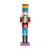 Three Kings Rainbow Regiment Nutcracker Large - Assorted