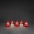 Konstsmide Acrylic LED Snowman & Santa 5 Piece Set