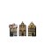 Konstsmide Battery/USB Operated Set of 3 Small Houses