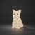 Konstsmide Acrylic LED Sitting Dog 33cm