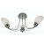 Oaks Lighting Altair 3 Arm Semi-Flush Ceiling Light Chrome