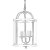 Oaks Lighting Fern 2 Light Lantern Style Pendant Antique Chrome