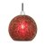 Oaks Lighting Faro Non-Electric Pendant Red