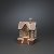 Konstsmide LED Water Lantern - Christmas Gingerbread House