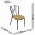 TOBAGO SQUARE 60cm Set - 4 x MILAN Chair