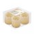 Outside In White Votives LED Candles (Pack of 4)