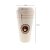 Fig&Olive 3 Pack Reusable Coffee Cups