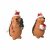 Giftware Trading Hedgehog Tree Decoration 6cm - Assorted