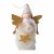 Giftware Trading Fabric Angel Tree Topper 28cm - Gold