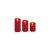 Premier Decorations FlickaBright Candles (Set of 3) - Red