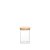 Jomafe Store&Care Square Glass Jar With Bamboo Lid - 1100ml