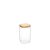 Jomafe Store&Care Square Glass Jar with Bamboo Lid - 1900ml