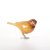 Tilnar Art Brushed Gold Bird - 12.5 cm