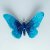 Tilnar Brushed Aqua Butterfly Large - 19 cm