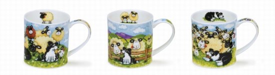 Dunoon Orkney Shape Fine Bone China - Silly Sheep