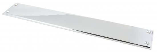 Polished Chrome 425mm Art Deco Fingerplate