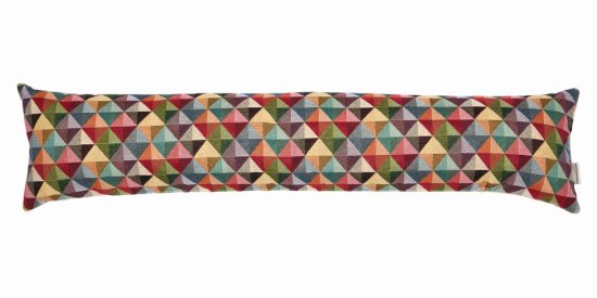 Hines of Oxford Geometric Diamonds Woven Draught Excluder