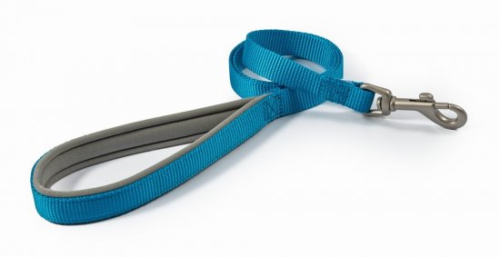 Ancol Padded Blue Dog Lead - 100cm x 1.9mm