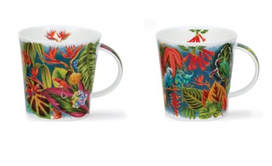 Dunoon Cairngorm Shape Fine Bone China Mug -  Borneo