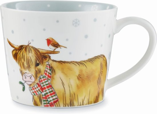 Cooksmart Christmas On The Farm Conical Mug