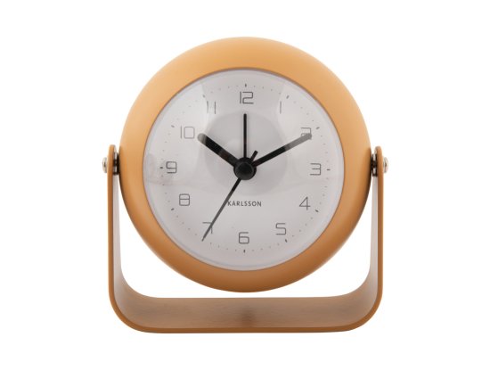 Karlsson Bunky Alarm Clock - Ochre Yellow