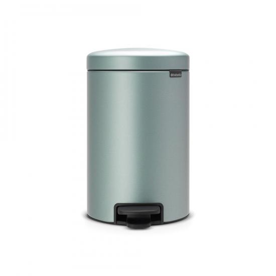 Brabantia Newicon 12 Litre Pedal Bin in Metallic Mint | Sophie Charles